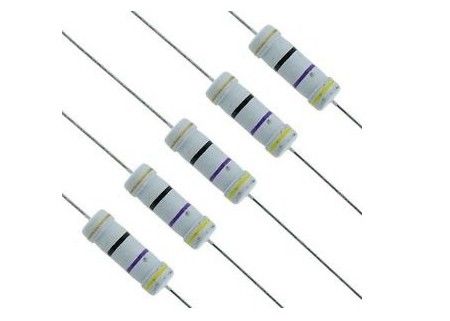 De verkleinde van de het Metaaloxidefilm van MOF Onontvlambare Weerstand 470R 5W 700V 470 Grijs Ohm 2485