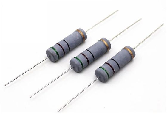 De verkleinde van de het Metaaloxidefilm van MOF Onontvlambare Weerstand 470R 5W 700V 470 Grijs Ohm 2485
