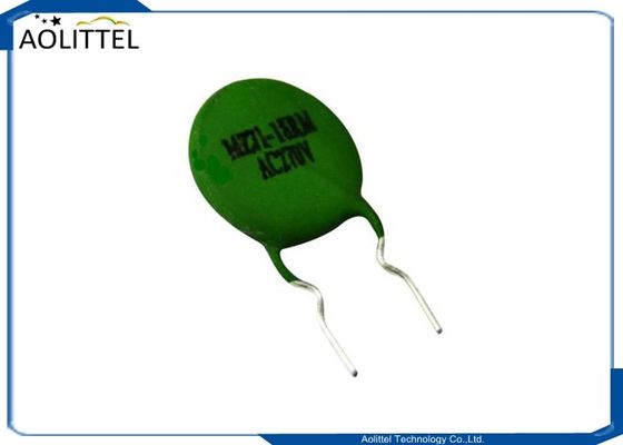 Silicone het Met een laag bedekte Informeren Demagnetiserend PTC Thermistor MZ71-18RM AC270V 14mm 18Ohm TC 60C voor Kleurentv