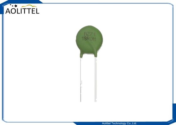 Silicone het Met een laag bedekte Informeren Demagnetiserend PTC Thermistor MZ71-18RM AC270V 14mm 18Ohm TC 60C voor Kleurentv