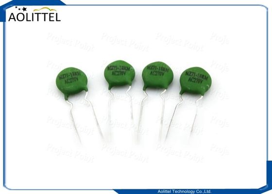 Silicone het Met een laag bedekte Informeren Demagnetiserend PTC Thermistor MZ71-18RM AC270V 14mm 18Ohm TC 60C voor Kleurentv