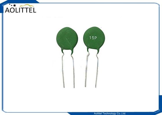 15mm Thermistor PTC 15P 15mm Hoogte 5mm 100R 120 Graad Thermische Weerstand 200mA Groen voor Telecommunicatieac Kring