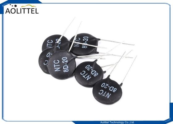 De Machtsntc Thermistoren 8D-20 8D20 8ohms 6Amp 20mm van de kringsbescherming MF72 Toevloed Huidige Beperker