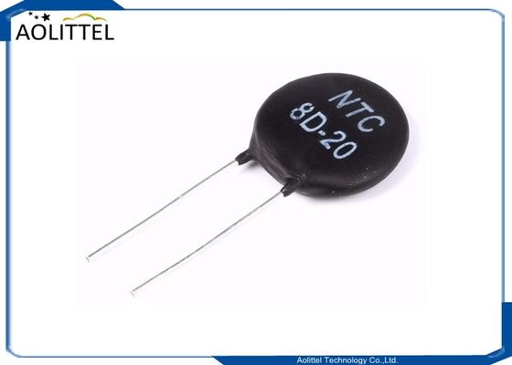 De Machtsntc Thermistoren 8D-20 8D20 8ohms 6Amp 20mm van de kringsbescherming MF72 Toevloed Huidige Beperker