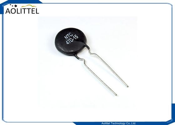 De Weerstandsntc 47D-15 47D15 Thermische Weerstand 47Ohm 15mm 3A Current Inrush Limited van de schijfntc Thermistor