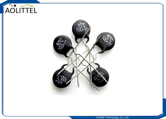 De Schijfntc Thermistor 11mm 3A 10 Ohm +/-20% 10D11 P7.5mm van toevloed Huidige Ontstoringsapparaten 10D-11