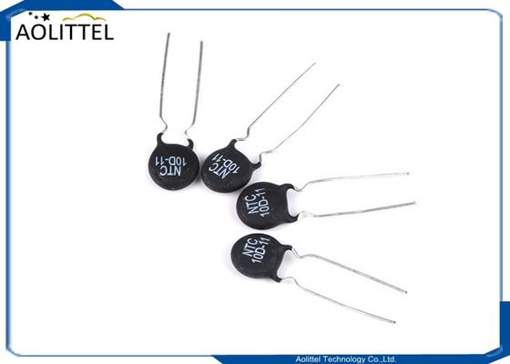 De Schijfntc Thermistor 11mm 3A 10 Ohm +/-20% 10D11 P7.5mm van toevloed Huidige Ontstoringsapparaten 10D-11