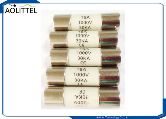 5AG Photovoltaic Ceramische de Buiszekering 10A 1000V van de cilinder Miniatuurverbinding gPV voor Digitale Multimeterszonnepaneel