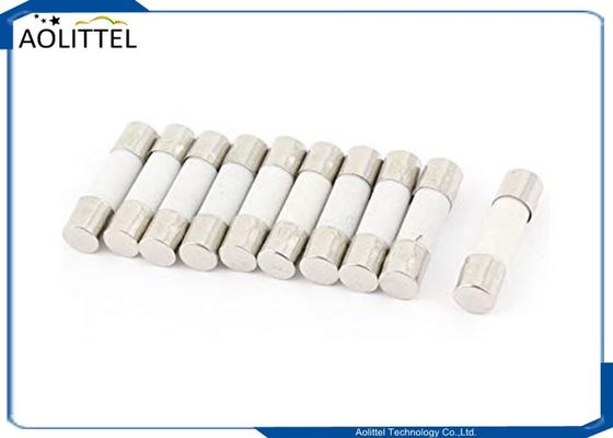 Van de de Vertragings de Ceramische Patroon van de hoogspanningstijd Zekeringen 5x20mm 500V 500mA met Explosiebestendig Zand