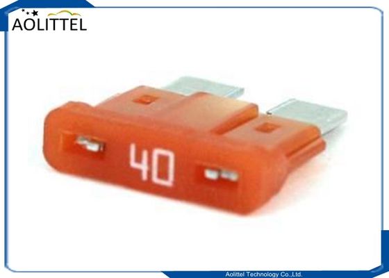 PA66 Auto Blade Fuse, Automotive Industry ATOF 32V Serie ATOF Medium Blade Fuse Geklasseerd 32V 1-40A Vervangend 257 ATO